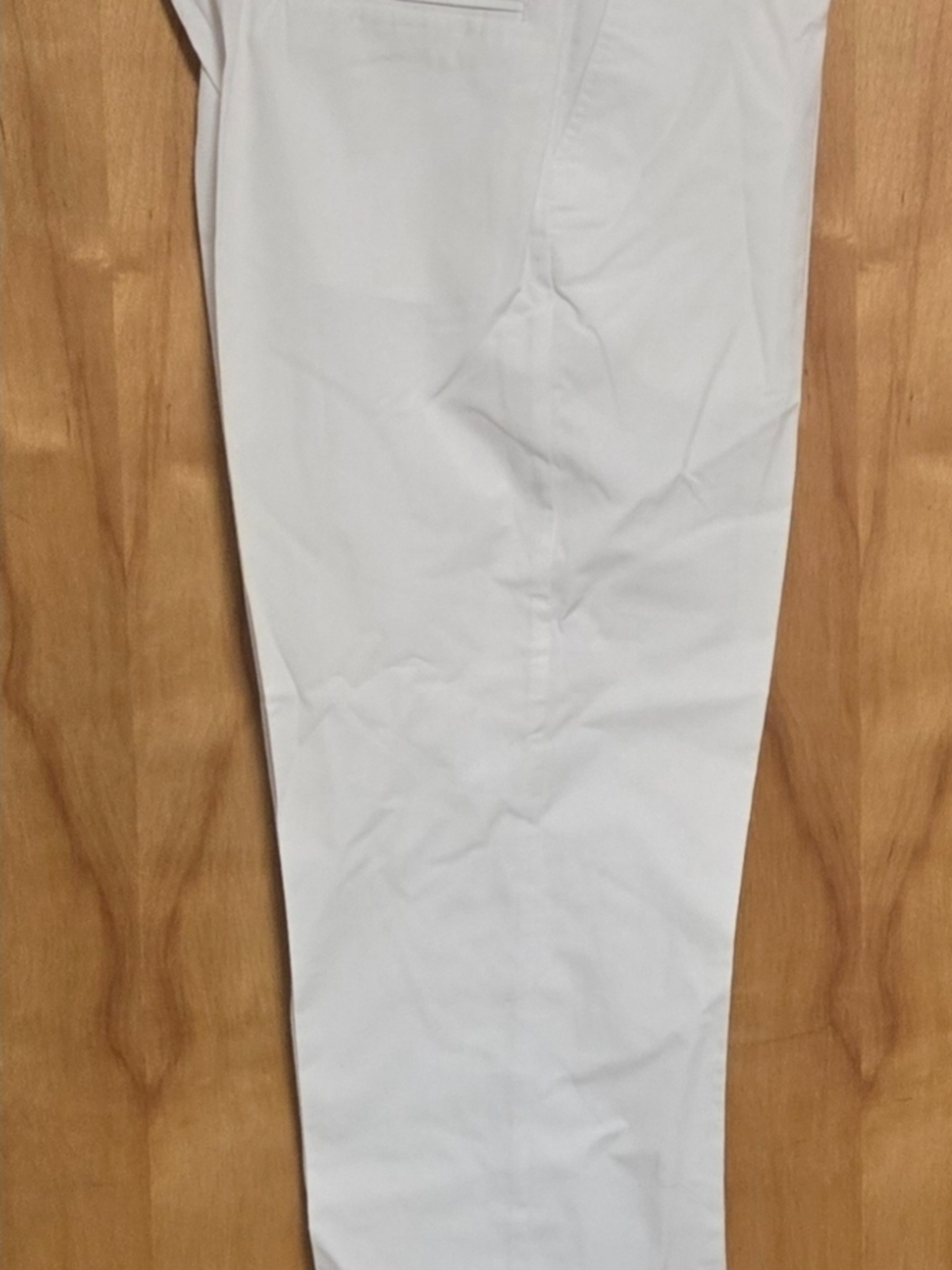 THE SANSABELT SYSTEM WHITE MEN'S PANTS